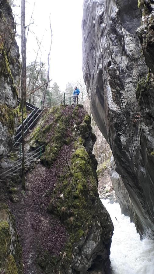 Halte Au Pied Du Creux Du Van Travers Exteriör bild